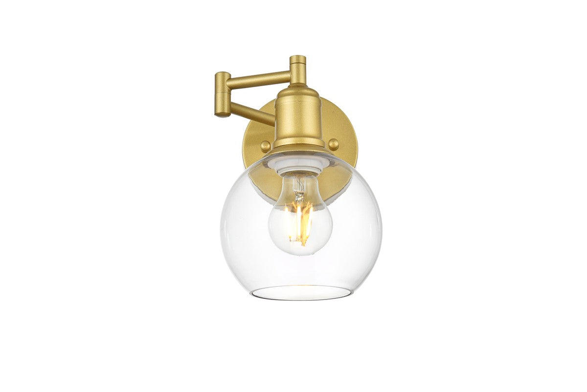  Davian 1-Light Swing Arm Wall Sconce