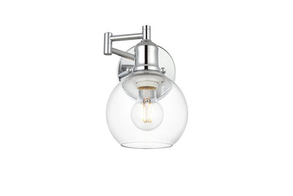  Davian 1-Light Swing Arm Wall Sconce