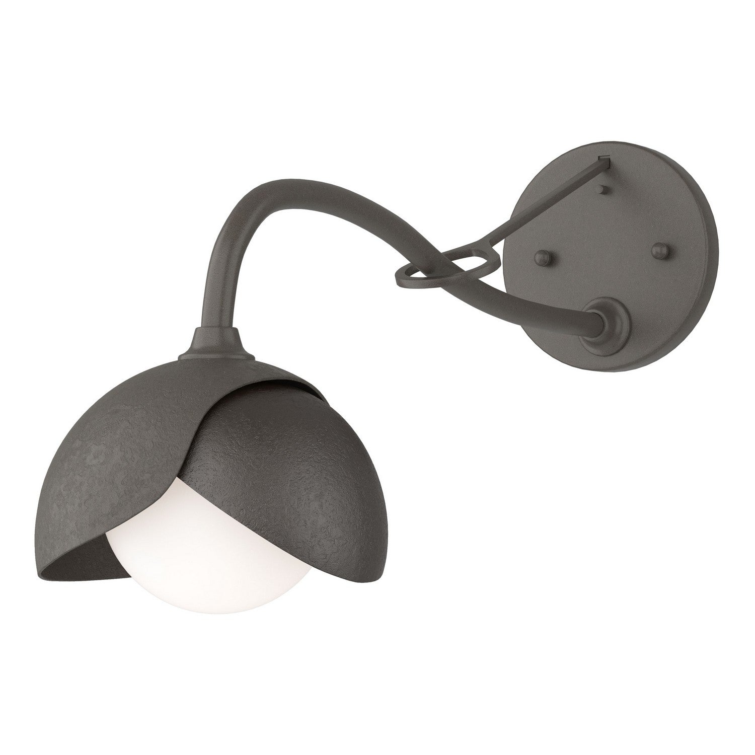  Brooklyn 1-Light Double Shade Long-Arm Sconce