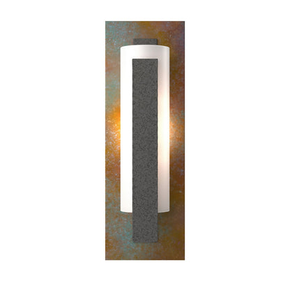  Forged Vertical Bar Sconce - Cherry Or Copper Backplate