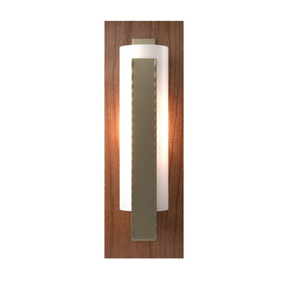  Forged Vertical Bar Sconce - Cherry Or Copper Backplate