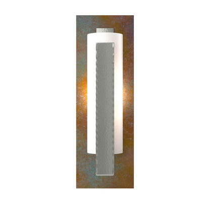  Forged Vertical Bar Sconce - Cherry Or Copper Backplate