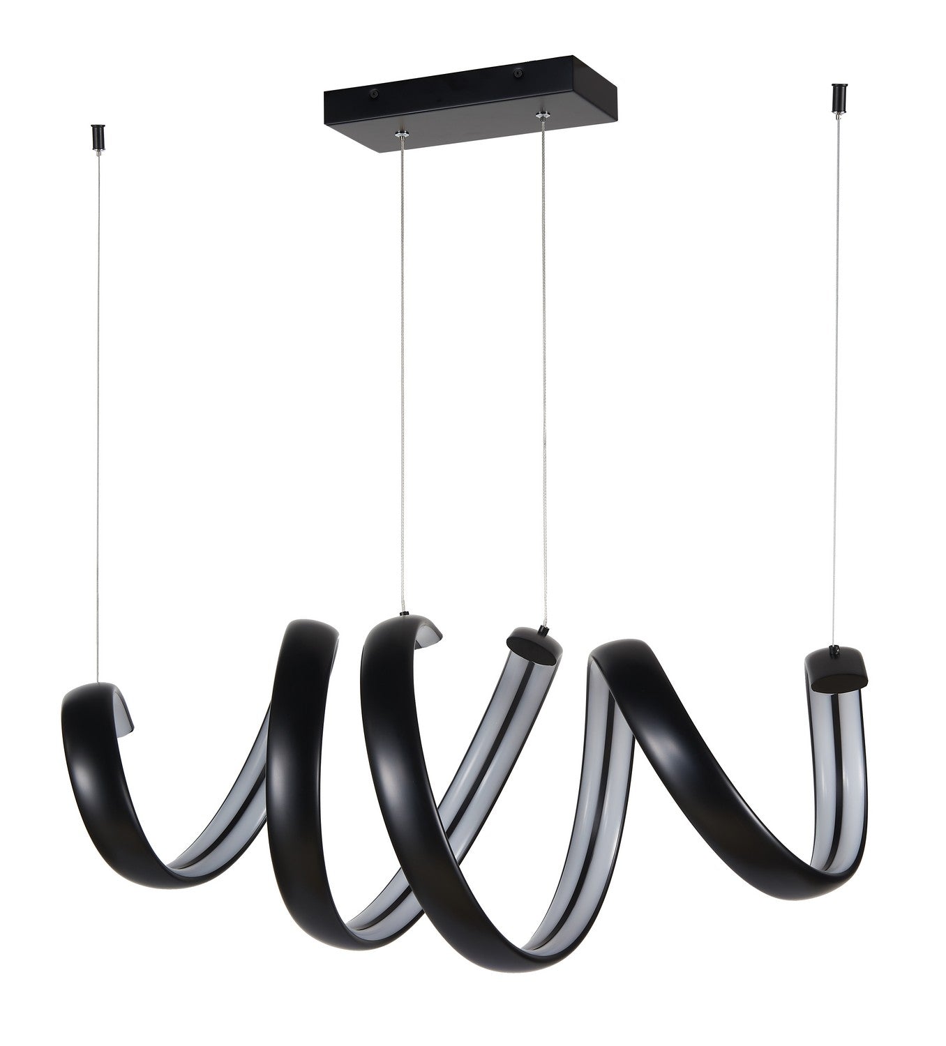  Sling LED Pendant In Matte Black