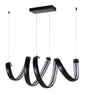  Sling LED Pendant In Matte Black
