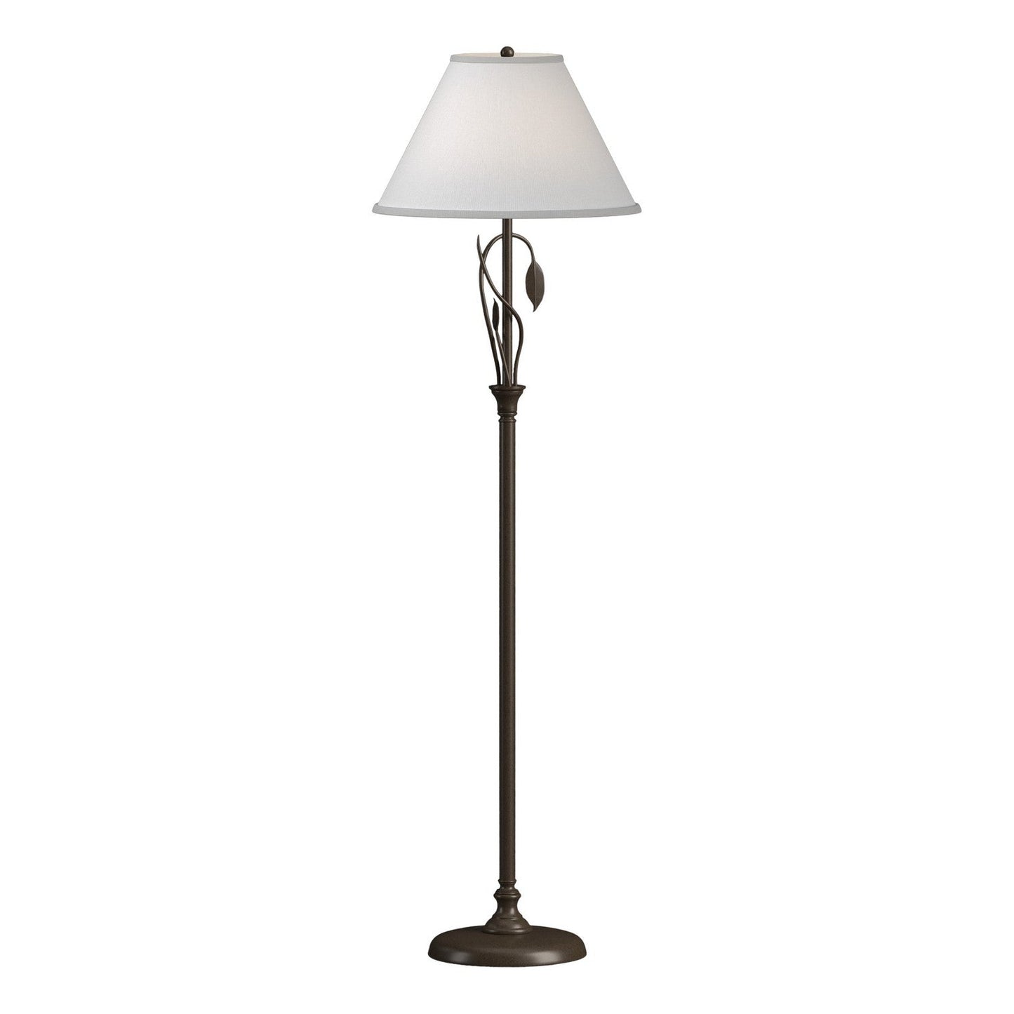  Forged Leaves And Vase Floor Lamp