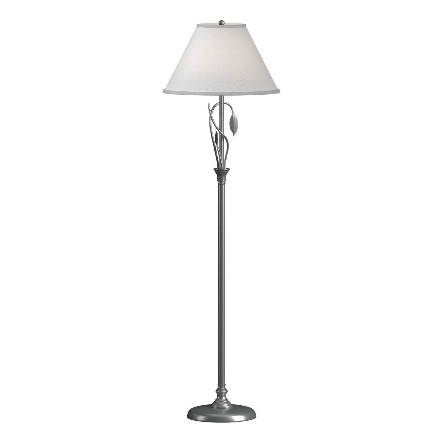  Forged Leaves And Vase Floor Lamp