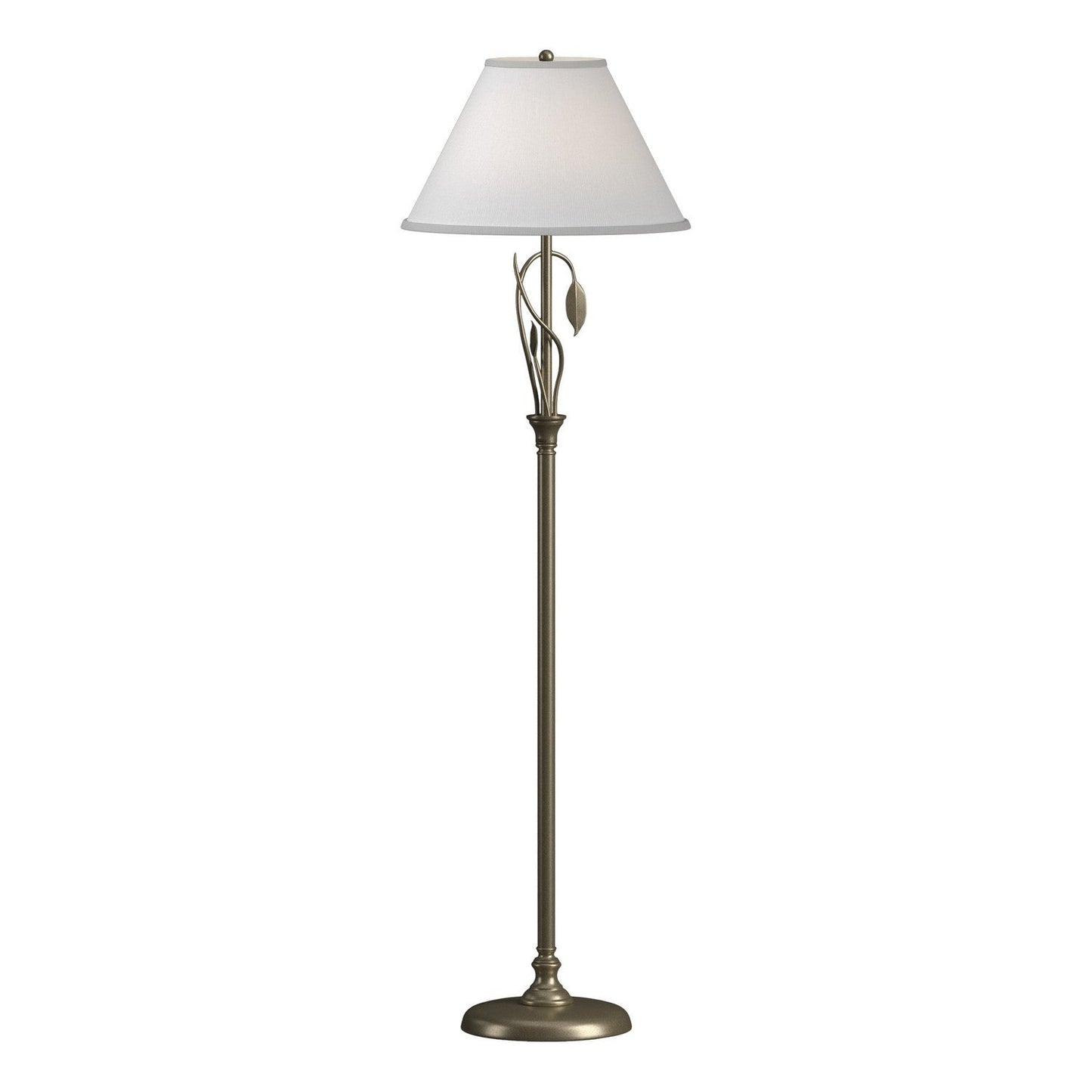  Forged Leaves And Vase Floor Lamp