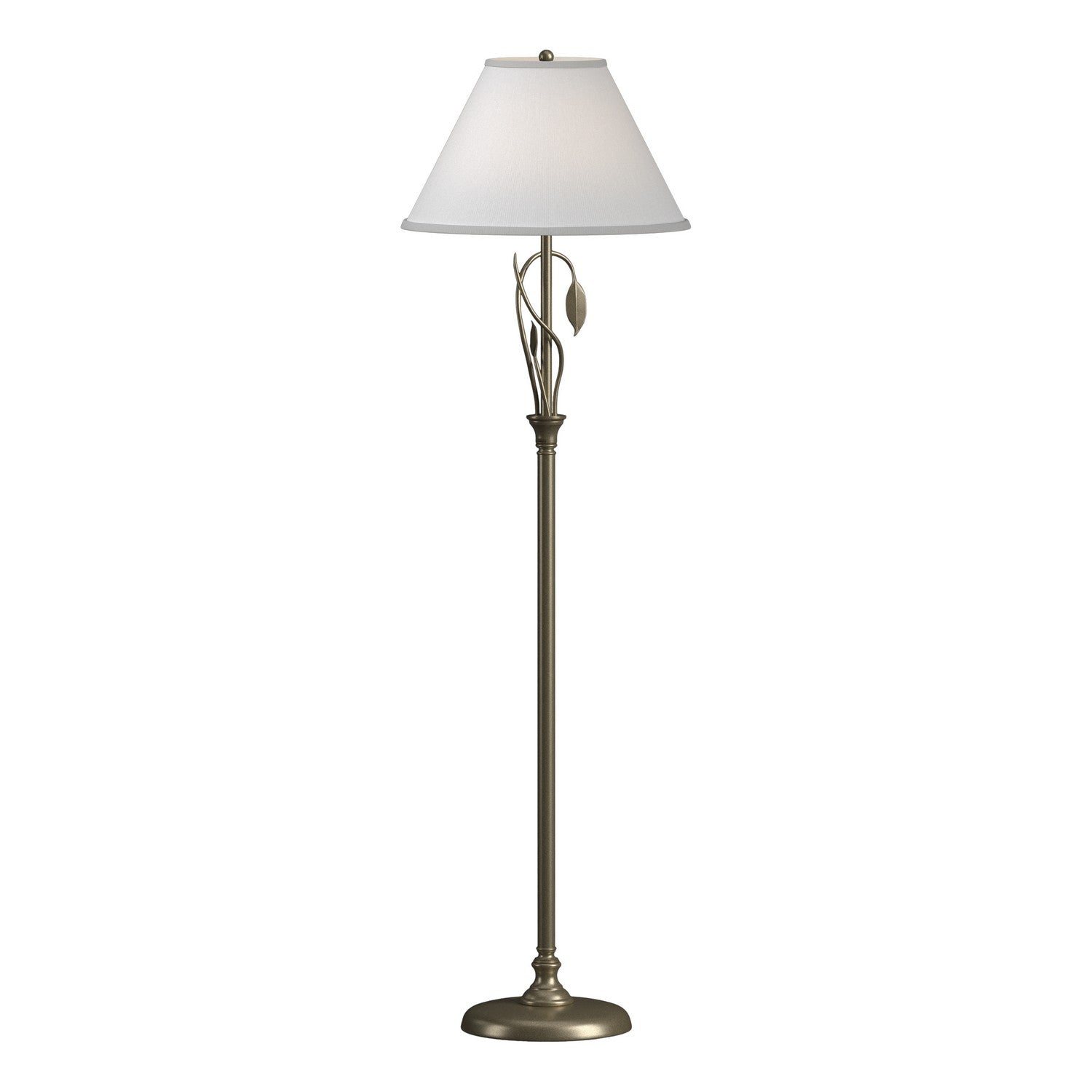  Forged Leaves And Vase Floor Lamp