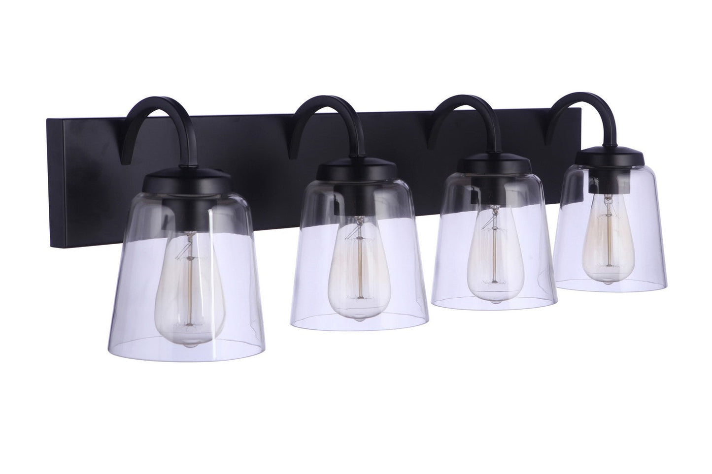  Elsa 4-Light Vanity In Flat Black