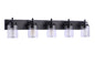  Reeves 5-Light Vanity In Flat Black