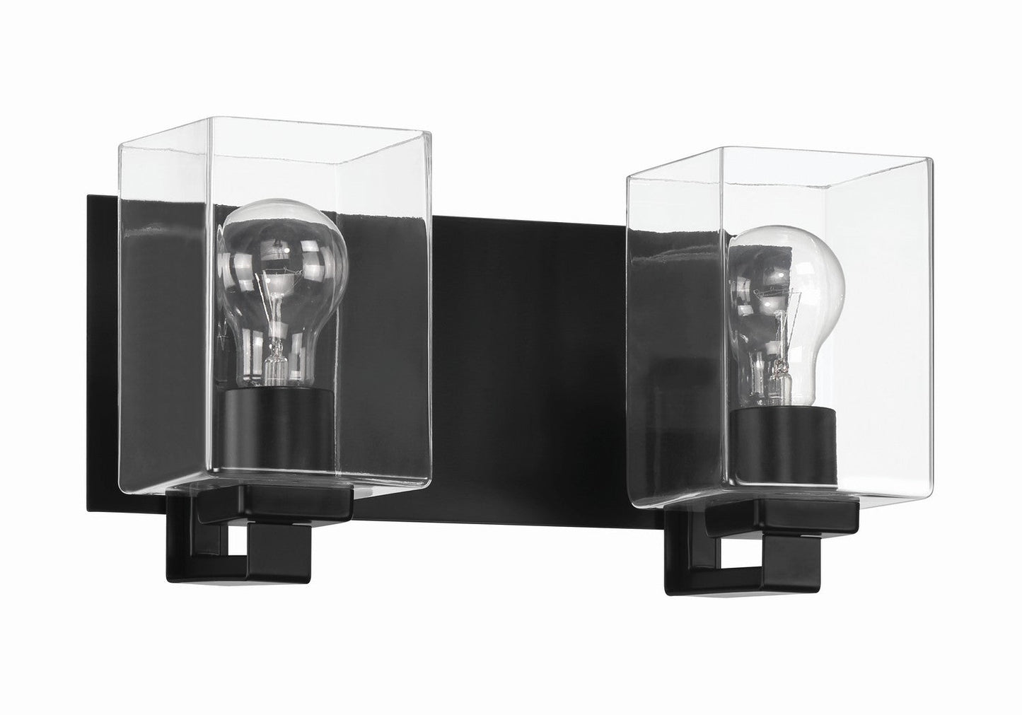  McClane 2-Light Vanity In Flat Black