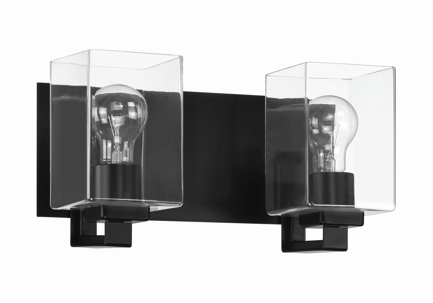  McClane 2-Light Vanity In Flat Black