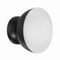  Ventura Dome 1-Light Wall Sconce In Flat Black