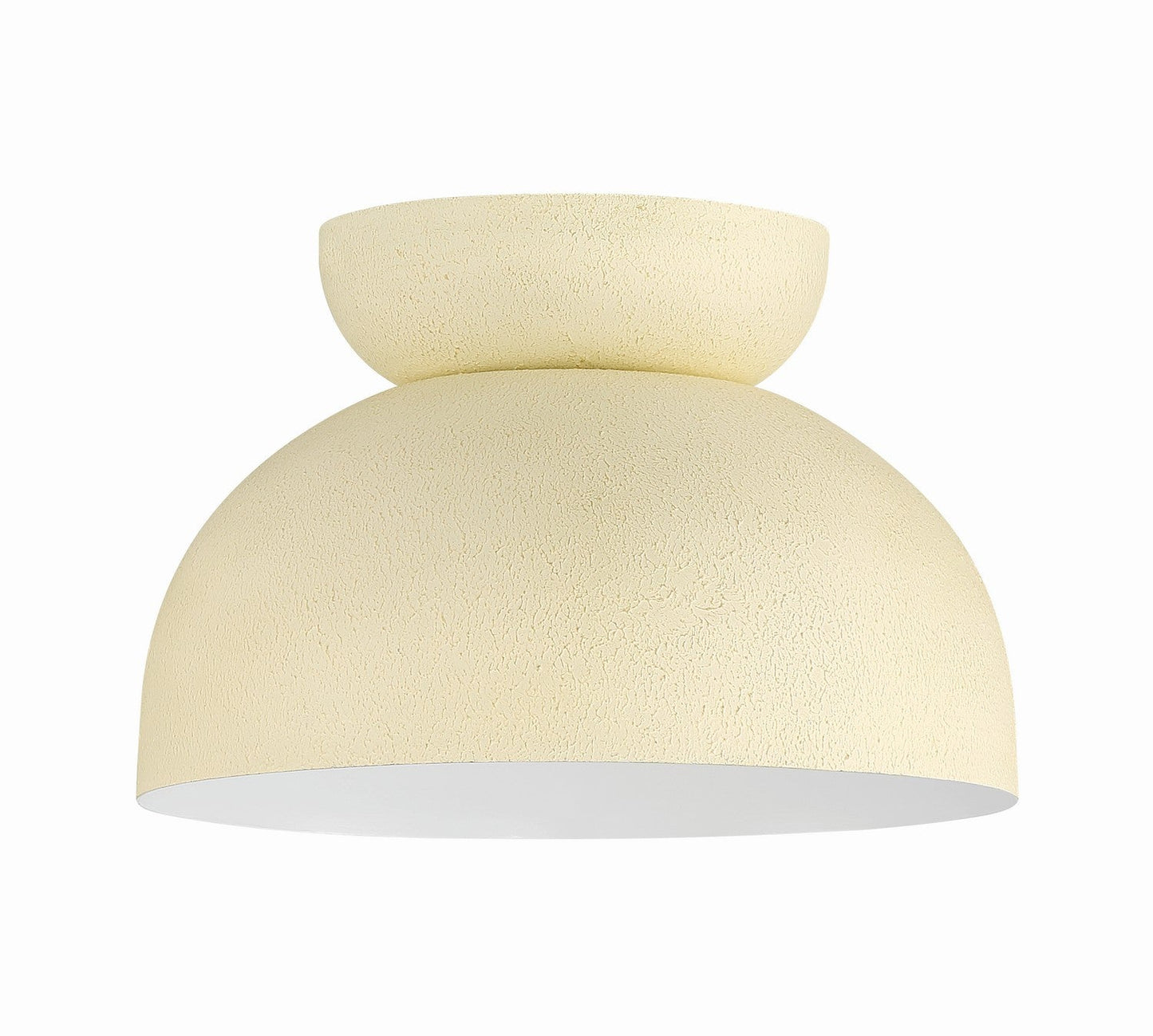  Ventura Dome 1-Light Flushmount In Cottage White