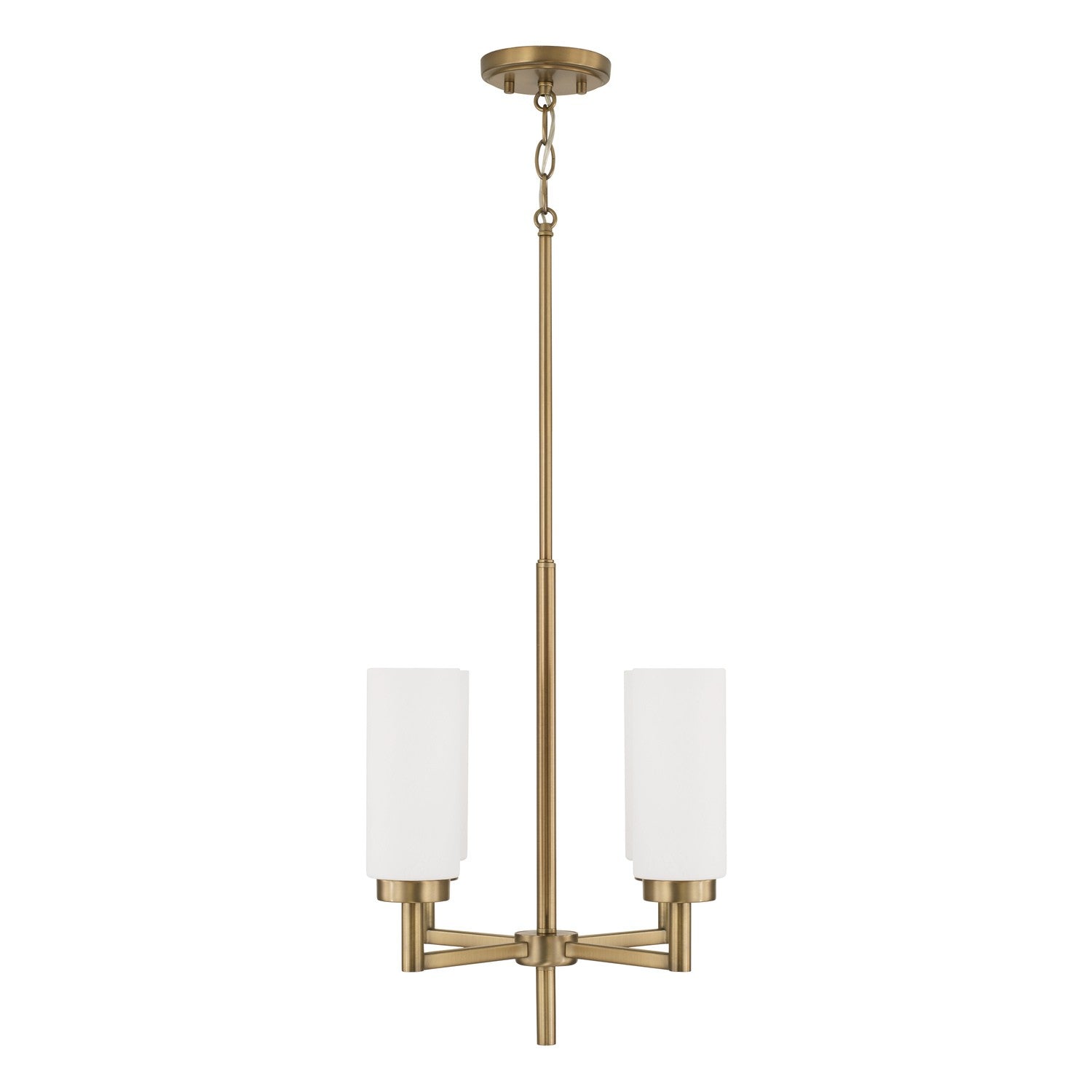  Alyssa 4-Light Pendant In Aged Brass