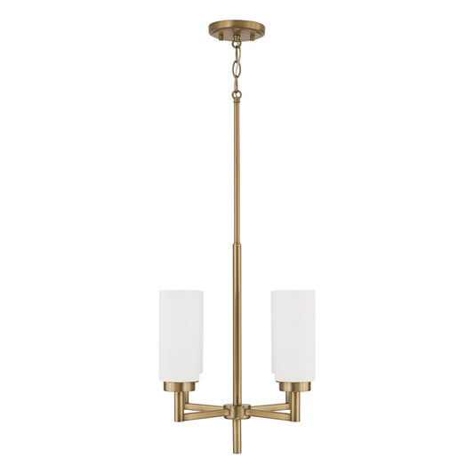  Alyssa 4-Light Pendant In Aged Brass