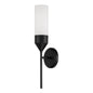 Devon 1-Light Wall Sconce In Matte Black