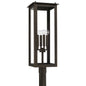  Hunt 4-Light Outdoor Post-Lantern In Oiled Bronze