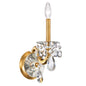  San Marco One Light Wall Sconce In Antique Silver