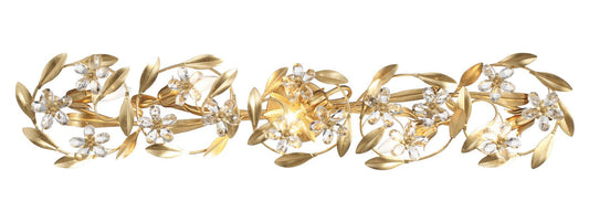  Marselle 5-Light Wall Sconce In Antique Gold