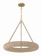  Oakley LED Chandelier In Soft Gold