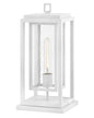  Republic LED Pier Mount In Textured White