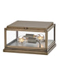  Max LED Pier Mount In Burnished Bronze