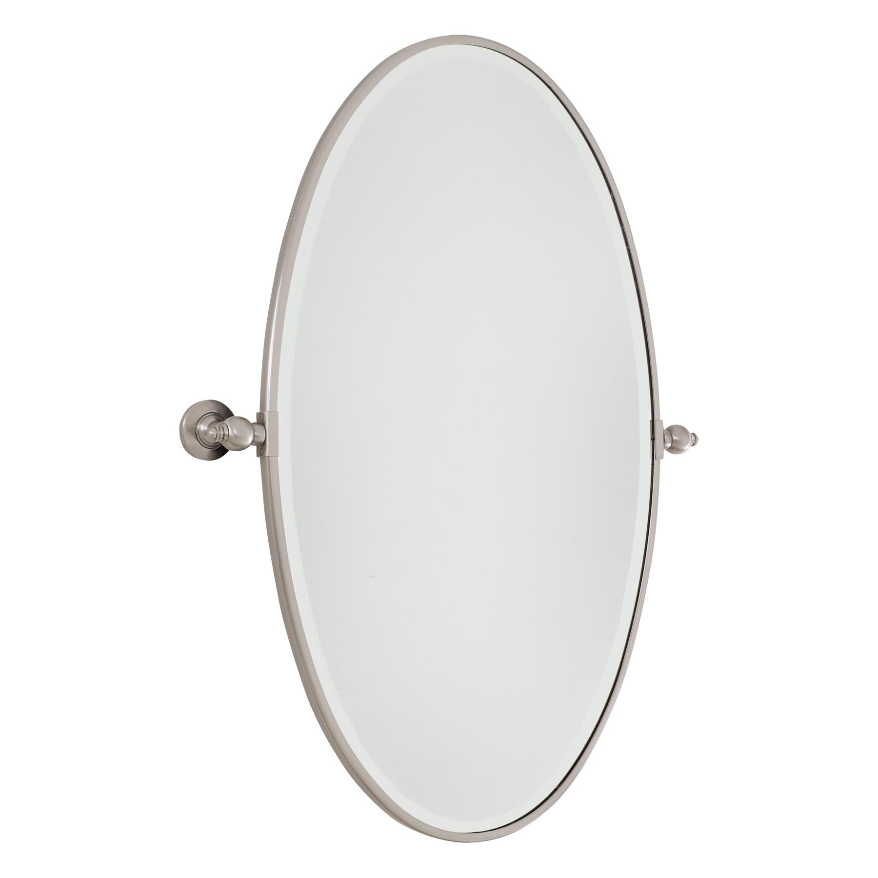  Pivot Oval Beveled Mirror