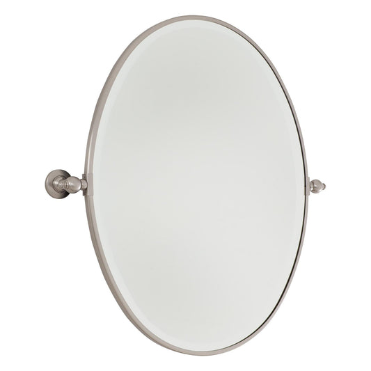 Pivot Large Oval Beveled Mirror