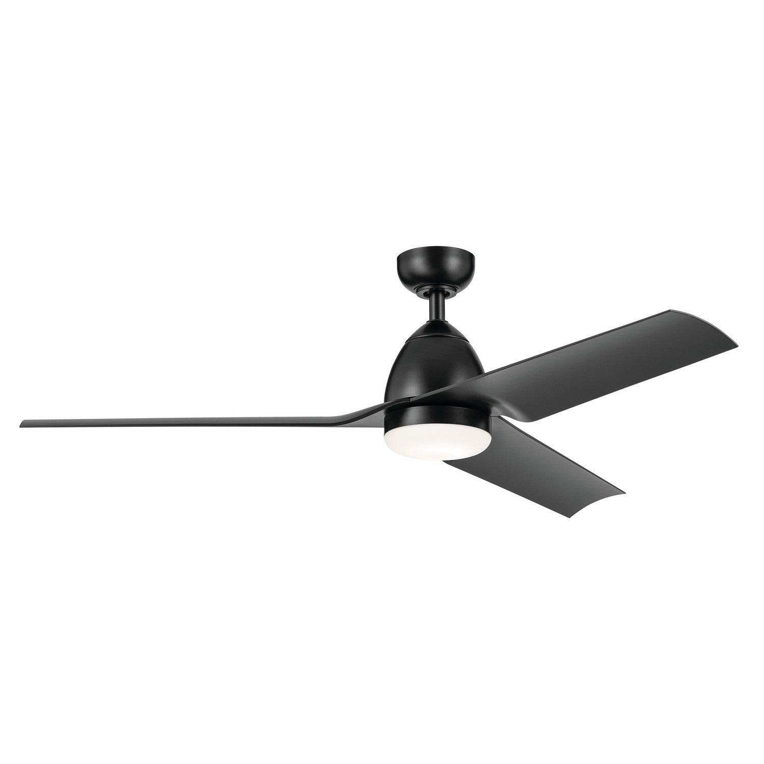  Fit 54" Ceiling Fan In Satin Black