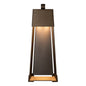  Revere Large Outdoor Sconce In Coastal Bronze With Coastal Dark Smoke Accent