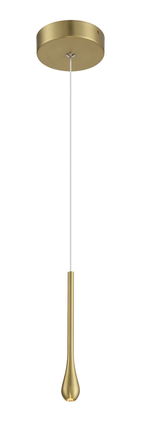  Pingo LED Mini Pendant In Soft Rass