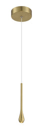  Pingo LED Mini Pendant In Soft Rass