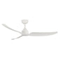  Hugo 52" Exterior Ceiling Fan In Matte White