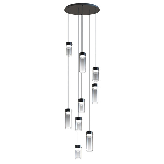  Highball LED Pendant In Gunmetal
