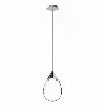  Dewdrop LED Pendant In Polished Chrome