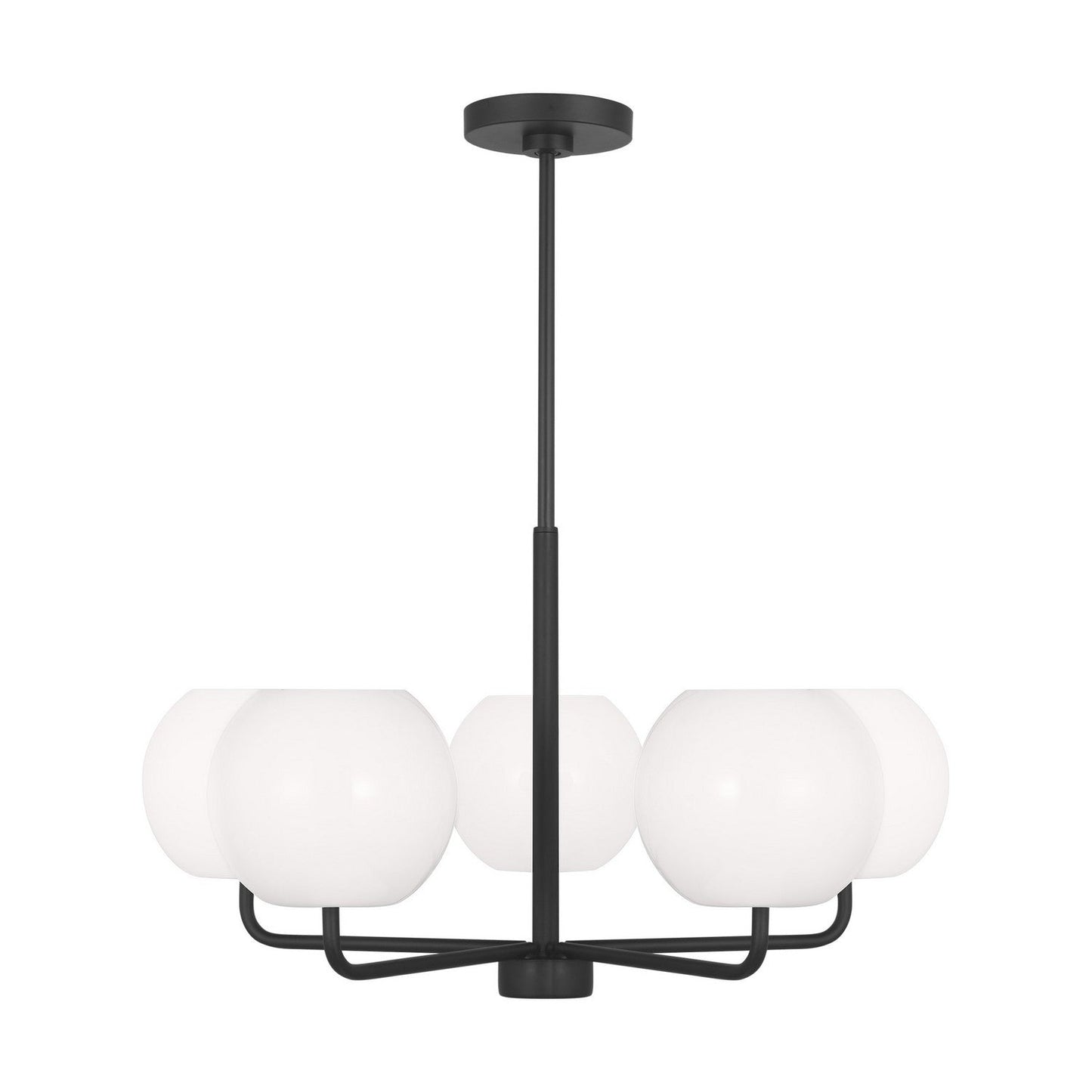  Rory 5-Light Chandelier In Midnight Black