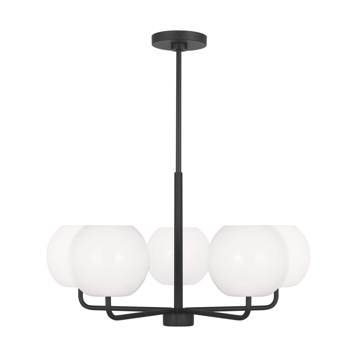  Rory 5-Light Chandelier In Midnight Black