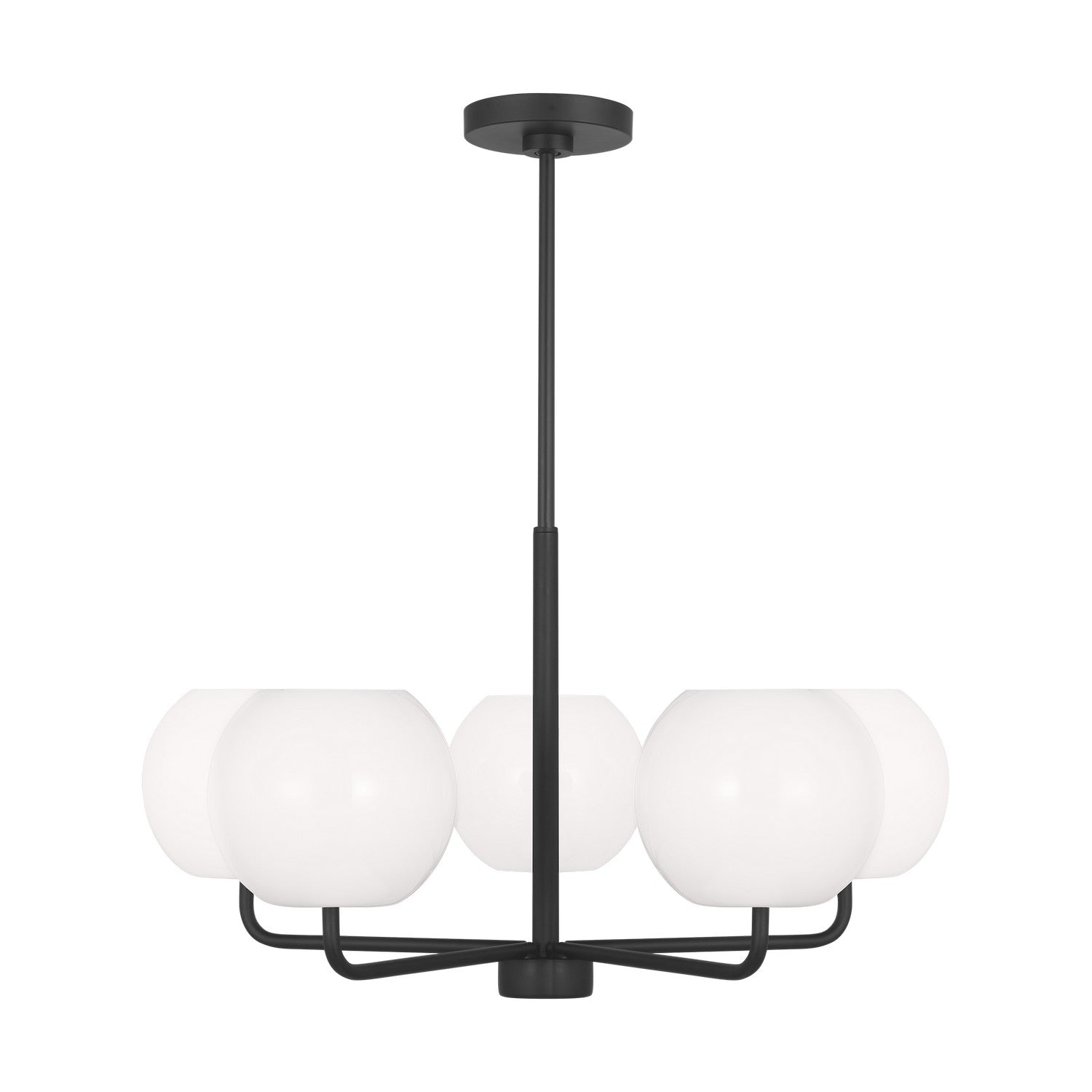  Rory 5-Light Chandelier In Midnight Black