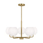  Rory 5-Light Chandelier In Satin Bronze