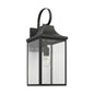  Saybrook 1-Light Outdoor Lantern In Textured Black