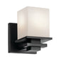  Tully 1-Light Wall Sconce In Black