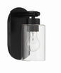  Hendrix 1-Light Wall Sconce In Flat Black
