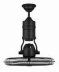  Bellows III Indoor/Outdoor 18" Ceiling Fan In Flat Black