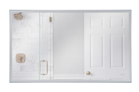  LED Mirror In Brushed Polished Nickel