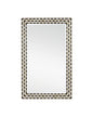  Macy Mirror In Natural & Brass