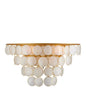  Bon Vivant 3-Light Wall Sconce In Natural & Contemporary Gold