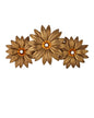  Alithea 3-Light Wall Sconce In Antique Brass