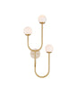  3-Light Wall Sconce In Brass