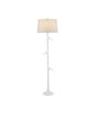  1-Light Floor Lamp In Gesso White